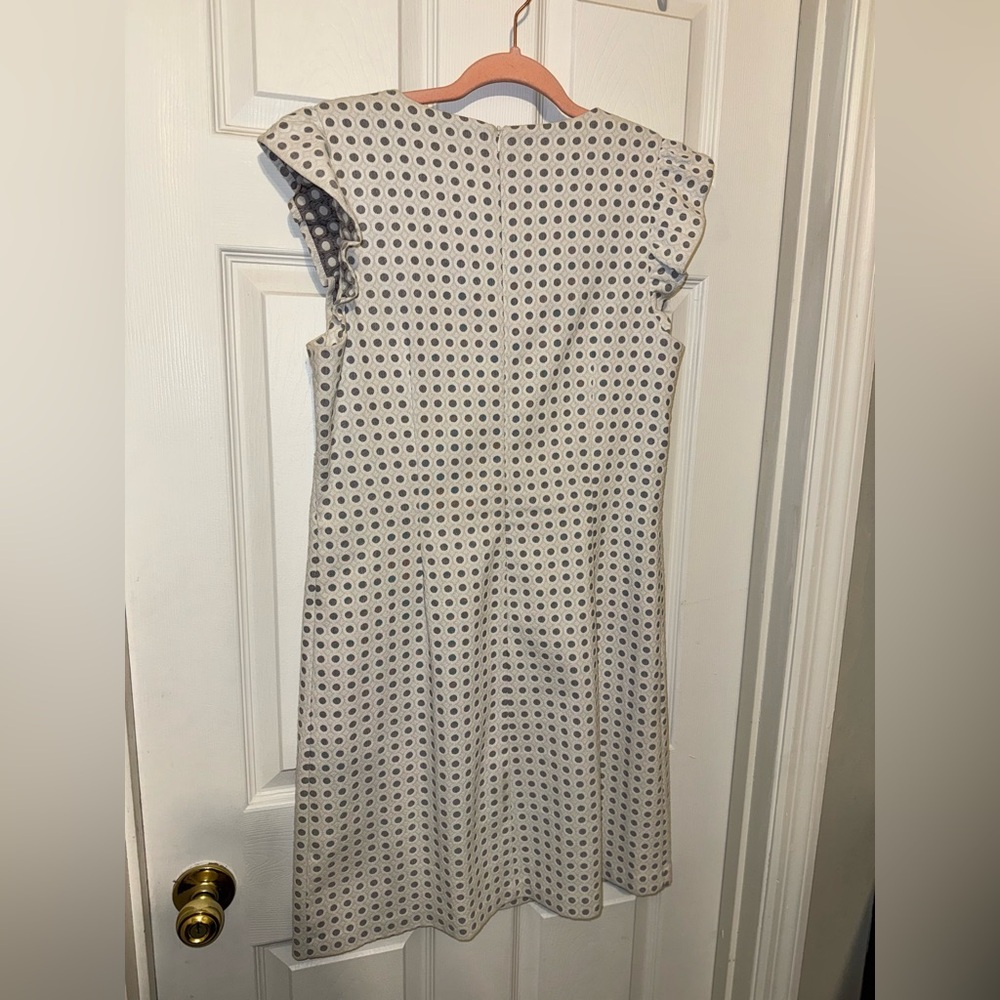 Jessica Howard Cream and Black Patterned Mini Dress - Picture 4 of 6